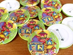 Изготовление значков РА Времена года Орск