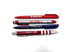 Печать логотипа на ручках РА Времена года